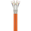 Miniatyrbild 4 av 4: CAT 7A nätverkskabel, duplexS/FTP (PiMF), orange