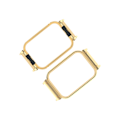Pikkukuva 2 / 2: Metallikehys Xiaomi Band 9 Prolle - 20 mm Kulta