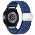 Miniatyrbillede 2 af 4: Nylonrem til Samsung Galaxy Watch 7 - Hurtigudløser Marine blå