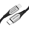 Pikkukuva 5 / 6: USB-C 2.0 - Lightning Cable Vention TACHH 2m MFi harmaa