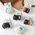 Miniatyrbild 3 av 4: Hög Elastisk Sömlös Hårband - 5-pack Håraccessoarer MultiColor MultiColor