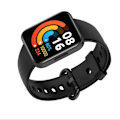 Miniatyrbillede 3 af 3: Stilfuld TPU-rem til Xiaomi Redmi Watch 2 Sort