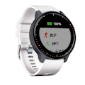 Miniatyrbillede 1 af 3: Silikone urrem til Garmin Vivoactive 3 / Venu 2 Plus Hvid