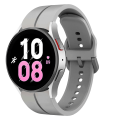 Miniatyrbillede 2 af 5: Urarmbånd Samsung Galaxy Watch 4 40 44mm/4 Classic 46 42 mm 2021, Garmin Vivoactive 3 Music/Forerunner 645/245 Music/Ven Grå 20 mm