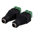 Miniatyrbild 2 av 4: 2-pin Terminal block to 5.5 DC, 2-Pack, Screw fix, 5.5 DC