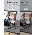 Miniatyrbild 6 av 11: Ethernet-kabel USB-C™ 3.1 till RJ45, Slim, 15 m