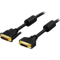 Miniatyrbild 4 av 4: DVI monitor cable Dual Link, DVI-D ma - DVI-D fe 2m