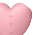 Pikkukuva 4 / 6: Klitoriksen hierontalaite Satisfyer Cutie Heart Vaaleanpunainen (vaaleanpunainen)