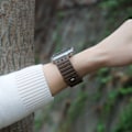 Miniatyrbillede 5 af 7: Urrem til Apple Watch Series 1-9, 42/44/45 mm Lysebrun