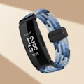 Miniatyrbild 4 av 4: Klockarmband i Nylon för Fitbit Inspire 3 Flerfärgad 2