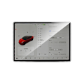 Miniatyrbillede 2 af 3: Skærmbeskytter i til Tesla Model 3/Y med træetui