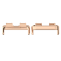 Pikkukuva 1 / 2: Kellon ranneke solki Huawei Band 8/8NFC/9/9NFC:lle Ruusukulta