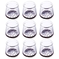 Miniatyrbild 1 av 6: Möbeltassar / skydd för möbelben 16-pack Transparent+Brun S