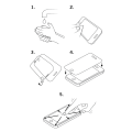 Miniatyrbild 4 av 6: Screen protector Samsung Galaxy Note 20 3D Curved Temp glass