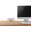 Miniatyrbild 3 av 9: OFFICE Clamp-on power strip holder for desks, white