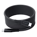 Miniatyrbild 1 av 3: Choetech XCC-1051 USB-C till USB-C magnetisk kabel, PD 240W 1,8m (svart)