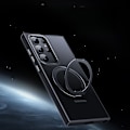 Miniatyrbillede 4 af 5: Mobilcover med magnetisk stativ til Samsung Samsung Galaxy S23 Sort