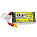Miniatyrbild 1 av 6: Batteri Tattu R-Line 650mAh 11,1V 95C 3S1P XT30 Lipo