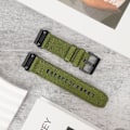 Miniatyrbild 3 av 6: Snabbfäste Väv Nylon Canvas Klockarmband för Garmin 22 mm