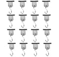 Tältkrokar för Husbilar, 16-pack Silver Silver