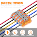 Pikkukuva 4 / 5: 2 In 2 Out Quick Wiring Kaapeli Kompakti sähköliitin