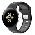 Miniatyrbillede 2 af 3: 45 mm silikone sportsrem til Google Pixel Watch 3 Grå