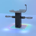 Miniatyrbild 1 av 2: Oculus Quest 3/3s laddningsdocka & RGB-stativ