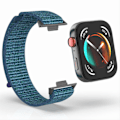 Miniatyrbild 2 av 3: 20mm nylon klockarmband för Huawei Watch Fit 3 Mörkgrå