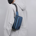 Pikkukuva 3 / 4: Tyylikäs ja käytännöllinen Crossbody laukku Sininen