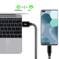 Pikkukuva 3 / 5: INF USB-A 2.0 - USB C -kaapeli 3A pikalatauksella Musta 1 m