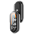 Miniatyrbillede 2 af 6: Xiaomi Mi Band 9/9 NFC etui med skærmbeskytter i hærdet glas Gennemsigtig