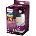 Miniatyrbild 2 av 3: LED E27 G120 Filament Toppförspeglad Dimbar 50W 650lm