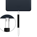 Miniatyrbillede 3 af 8: Silikone beskyttende ærmesæt til Apple Pencil Sort