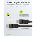 Miniatyrbild 6 av 11: DisplayPort™-kabel 1.4, certifierad, 32,4 Gbit/s