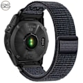 Miniatyrbillede 1 af 8: Garmin Fenix 5/6/7X Pro velcrostrop i nylon - 22mm 26mm