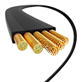 Miniatyrbillede 5 af 7: Baseus USB-C til USB-C 100W ladekabel (sort) Bayern Edition