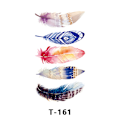 Miniatyrbild 1 av 4: Tillfällig tatueringsdekal - Blommig hjortdesign (T161)