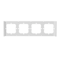 Miniatyrbillede 2 af 2: Ramme til kontakt M5 80 firdobbelt 4-fold SONOFF M5-4C-80-FW (hvid)