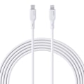 Miniatyrbillede 2 af 4: Kabel Aukey CB-NCL2 USB-C til Lightning 1,8m (hvid)