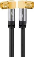 SAT-antennkabel (135 dB), 4x skärmad