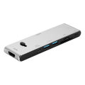 Miniatyrbild 5 av 7: deltaco USB-C MB docking station HDMI/SD/mSD reader PD 3.0 spc.