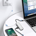 Pikkukuva 5 / 5: 5-in-1 Type-C -keskitinsovitin USB-C PD:llä
