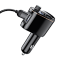Miniatyrbillede 6 af 11: Bil Bluetooth MP3-afspiller Baseus S-06Black OS