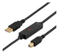 Miniatyrbillede 3 af 3: PRIME USB 2.0 cable Type A male Type B male active 10m black