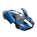 Pikkukuva 3 / 6: RASTAR R/C 1:14 Ford GT kaukosäädinauto (sininen)