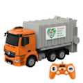 Pikkukuva 1 / 7: Kaukosäädin RC roska-auto 1:26 Double Eagle ( oranssi) Mercedes-Benz Antos E676-003