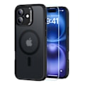 Pikkukuva 1 / 2: ESR Hybrid Case (HaloLock) iPhone 16:lle näytönsuojasarjalla (musta)