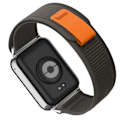 Pikkukuva 2 / 5: Alpine Loop -punottu nailonkellonranneke Xiaomi 9 Pro / 8 Prolle Musta + harmaa