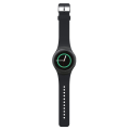 Miniatyrbillede 2 af 5: Silikone urrem til Samsung Galaxy Gear S2 SM-R730/SM-R720 Sort