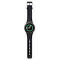 Pikkukuva 2 / 5: Silikoninen kelloranneke Samsung Galaxy Gear S2 SM-R730/SM-R720 Musta
